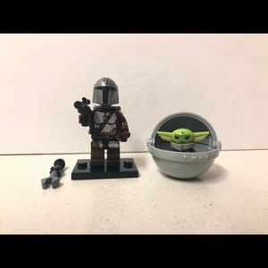 Baby Yoda Mandalorian Lego minifigure